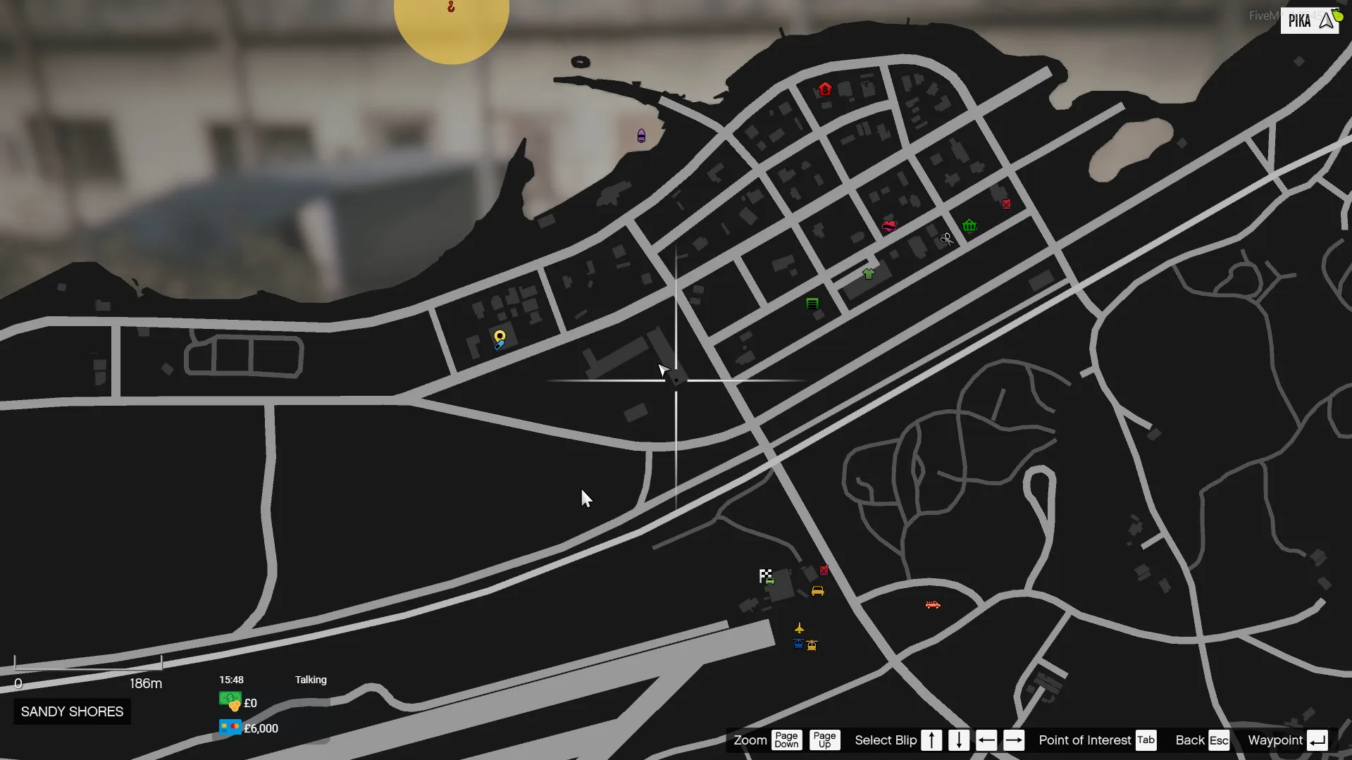Processing waypoint